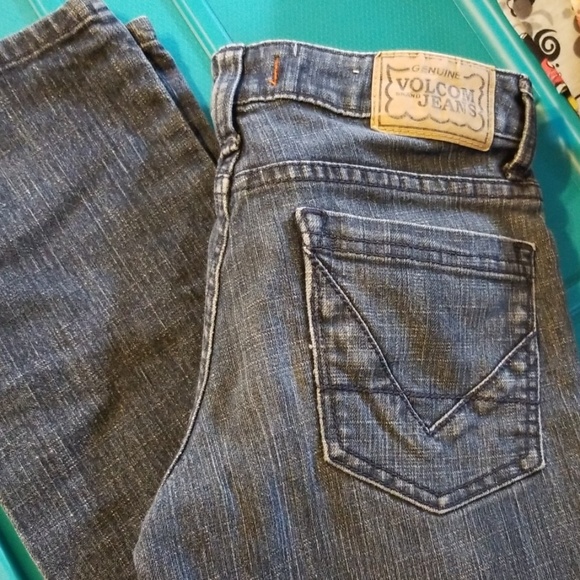 Volcom Jeans modern straight size 1 excellent - Picture 6 of 7